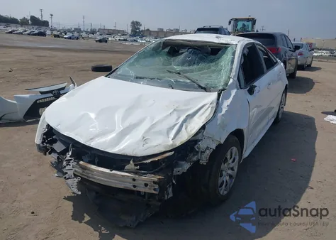 2020 Toyota Corolla Le from USA, damaged, VIN 5YFEPRAE2LP052496